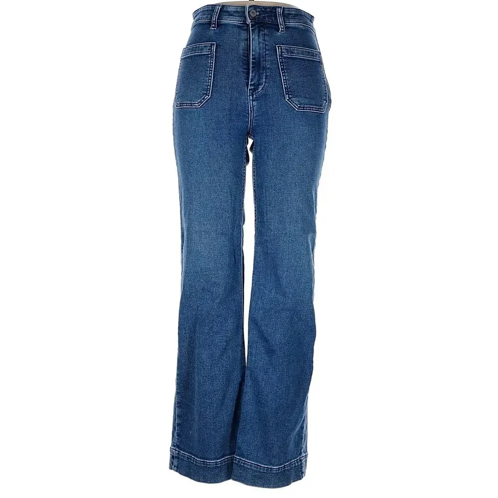 Faherty Stretch Terry Patch Pocket Pant-Riverton Wash Size 30 - Picture 2 of 8